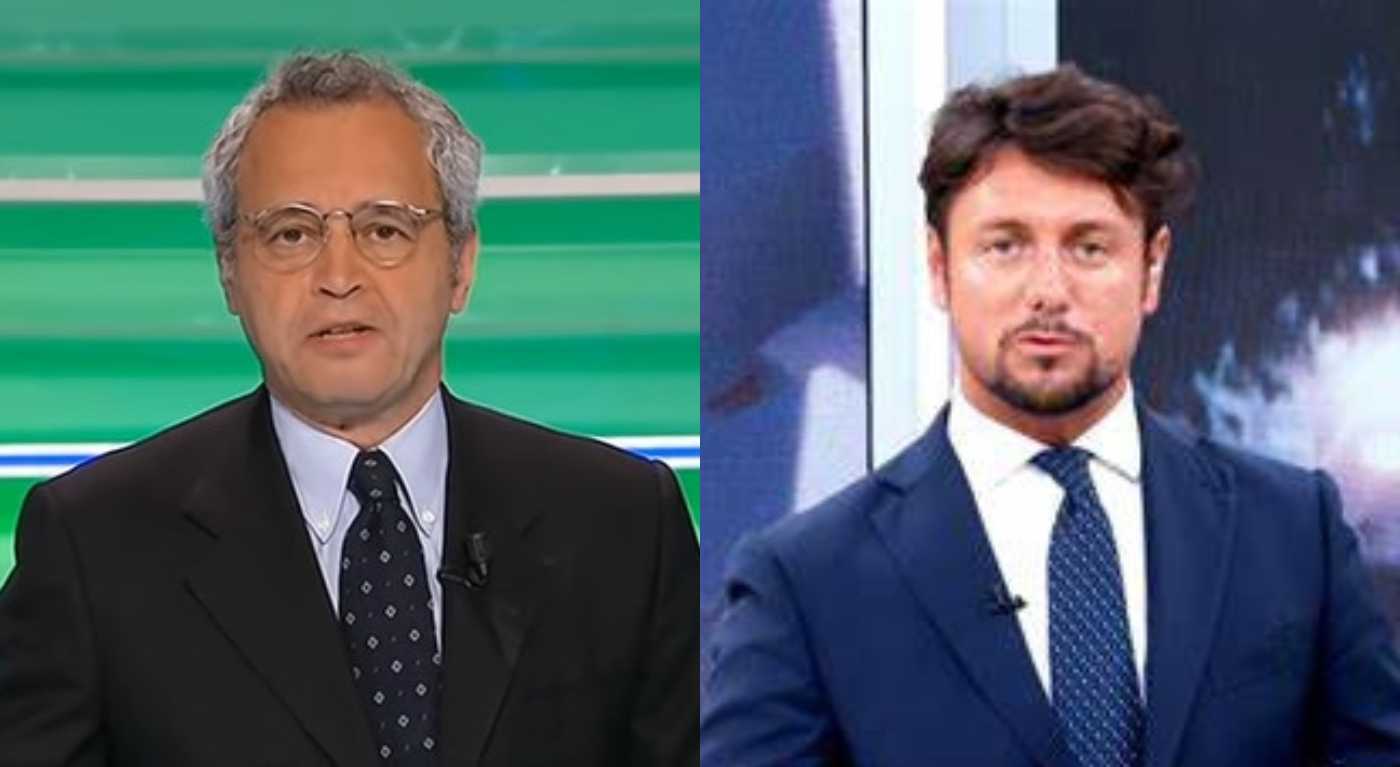 Enrico Mentana, Andrea Giambruno