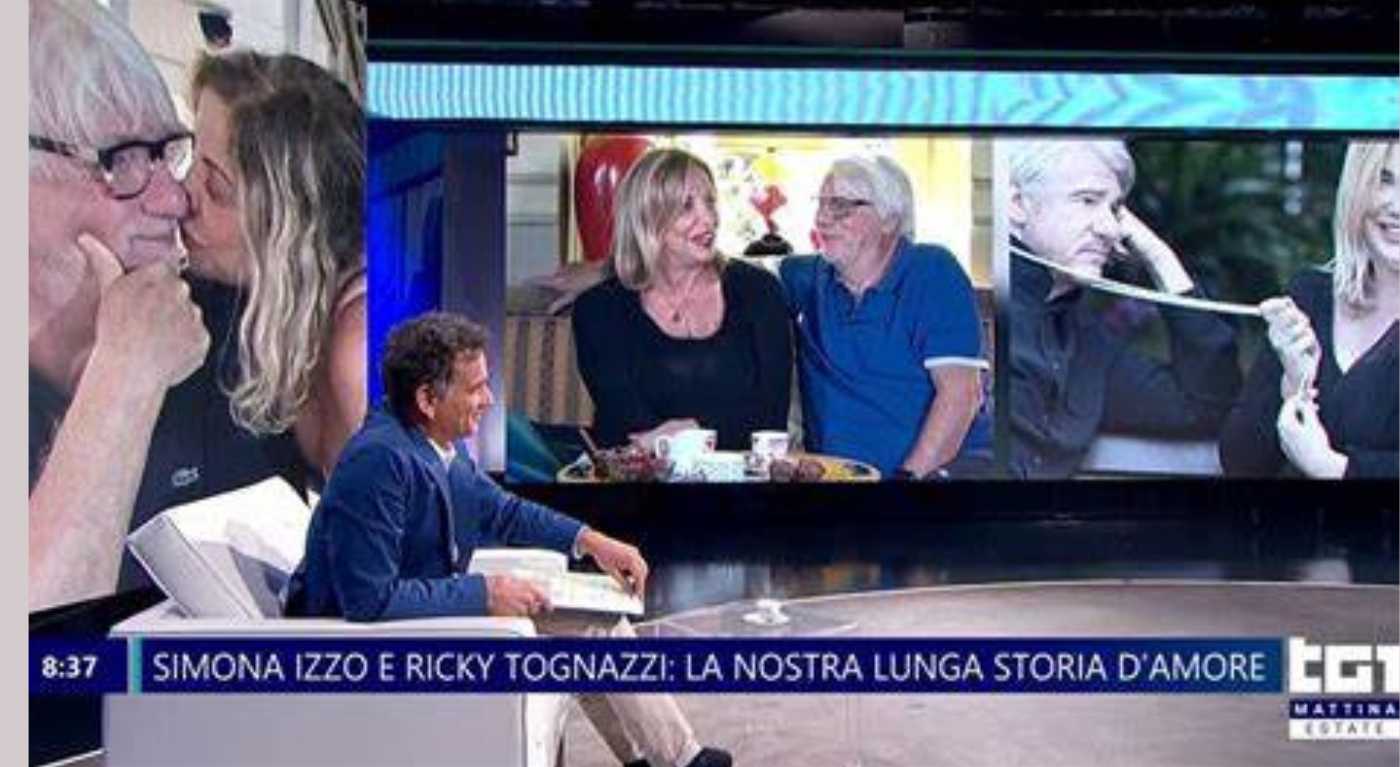 Simona Izzo e Ricky Tognazzi