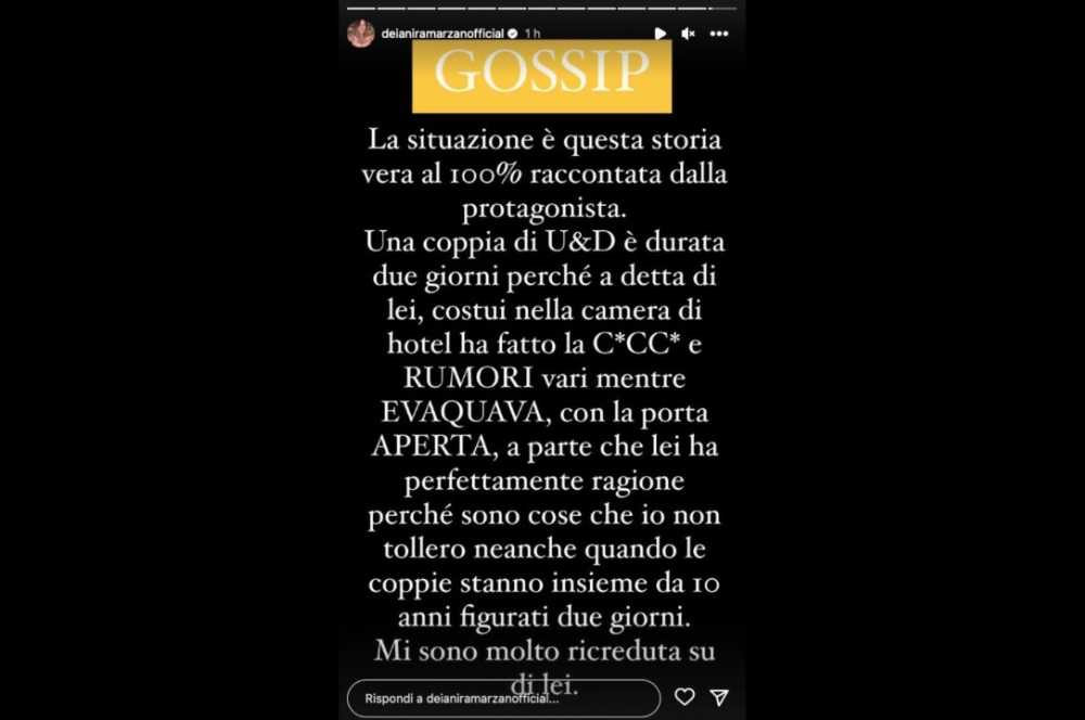 Uomini e Donne, coppia scoppiata