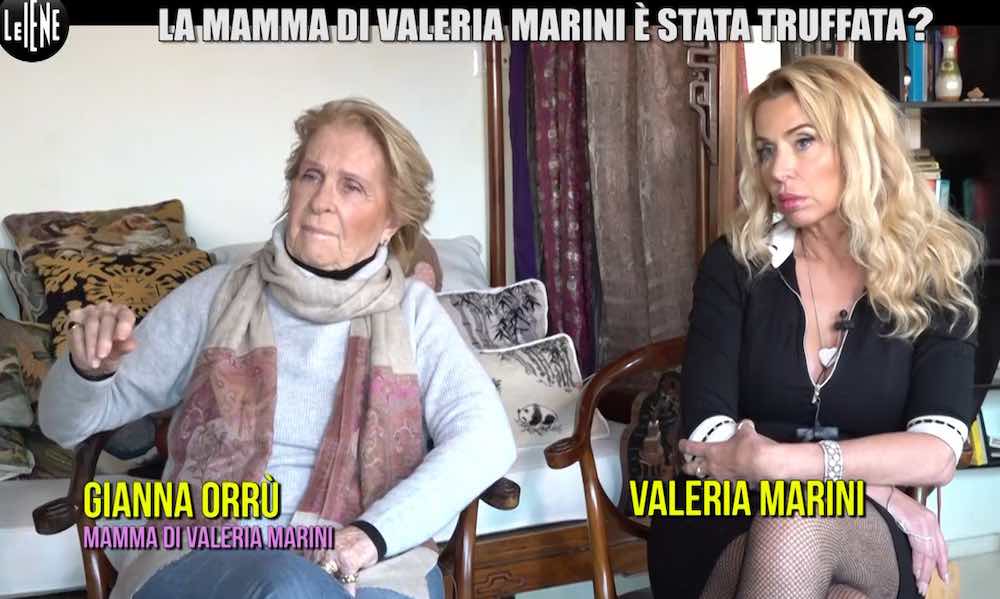 Valeria Marini combatte truffe agli anziani