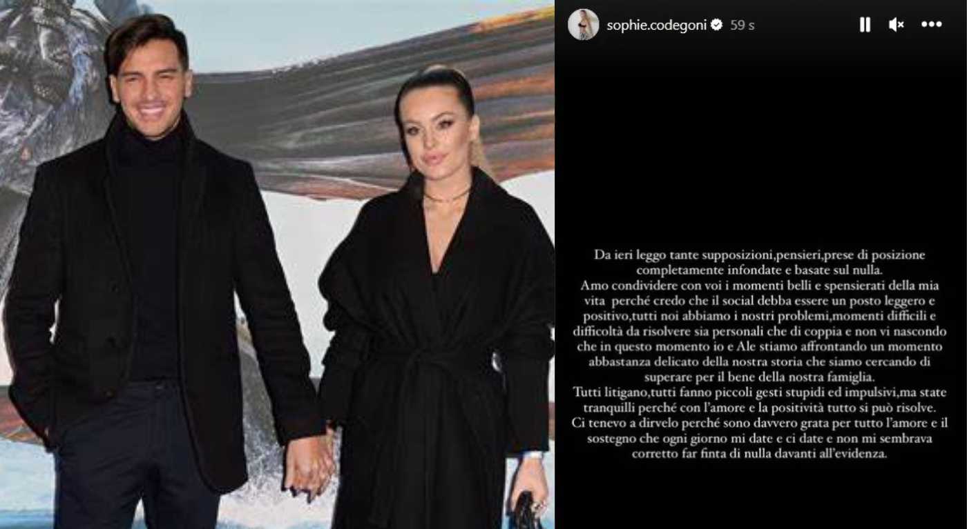 Alessandro Basciano, Sophie Codegoni