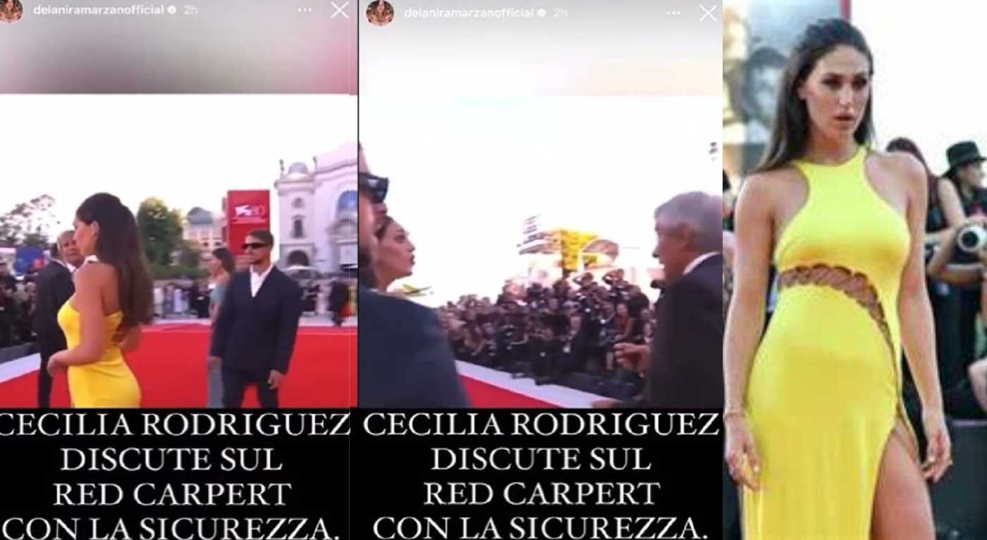 Cecilia Rodriguez, red carpet di Venezia