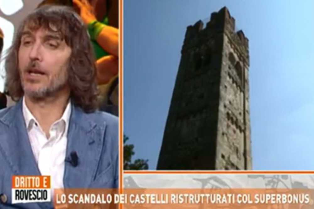 Giuseppe Cruciani, castelli ristrutturati con il Superbonus 