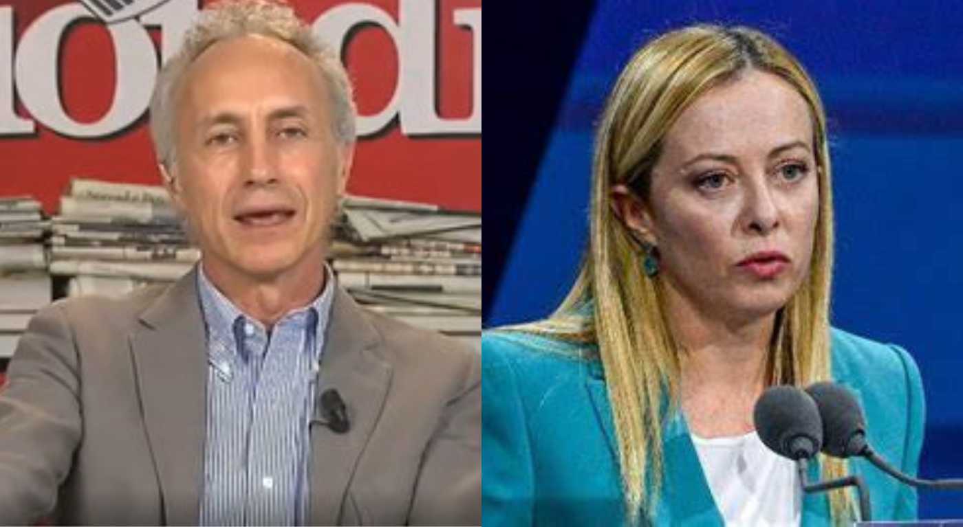 Marco Travaglio, Giorgia Meloni