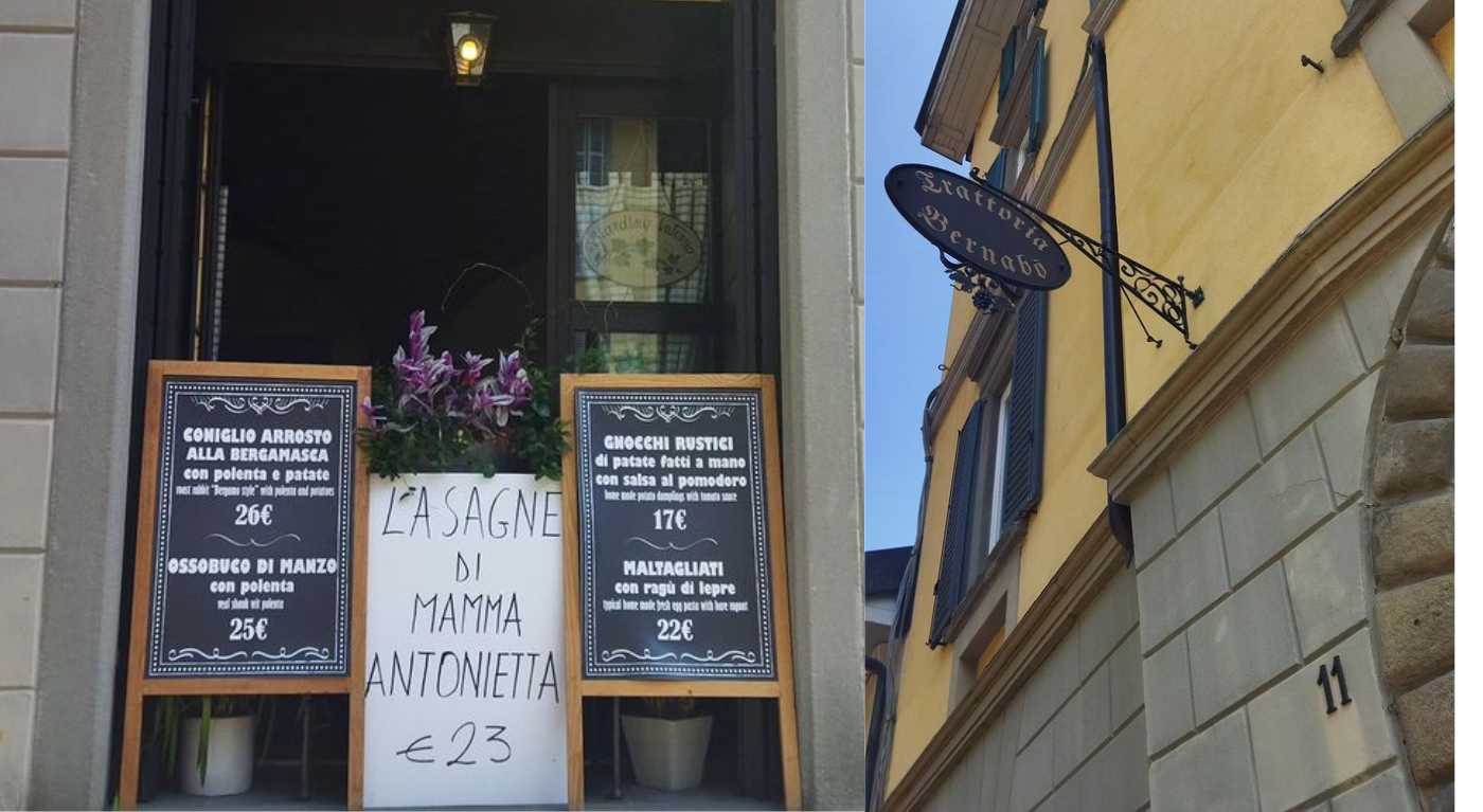 Piatto di lasagne, 23 euro,