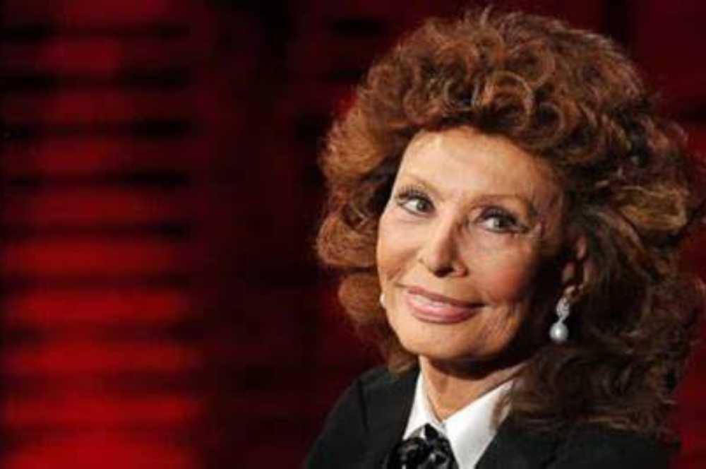 Sophia Loren, incidente domestico