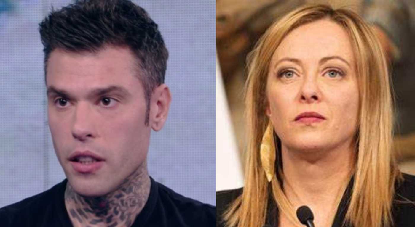 Fedez, Giorgia Meloni