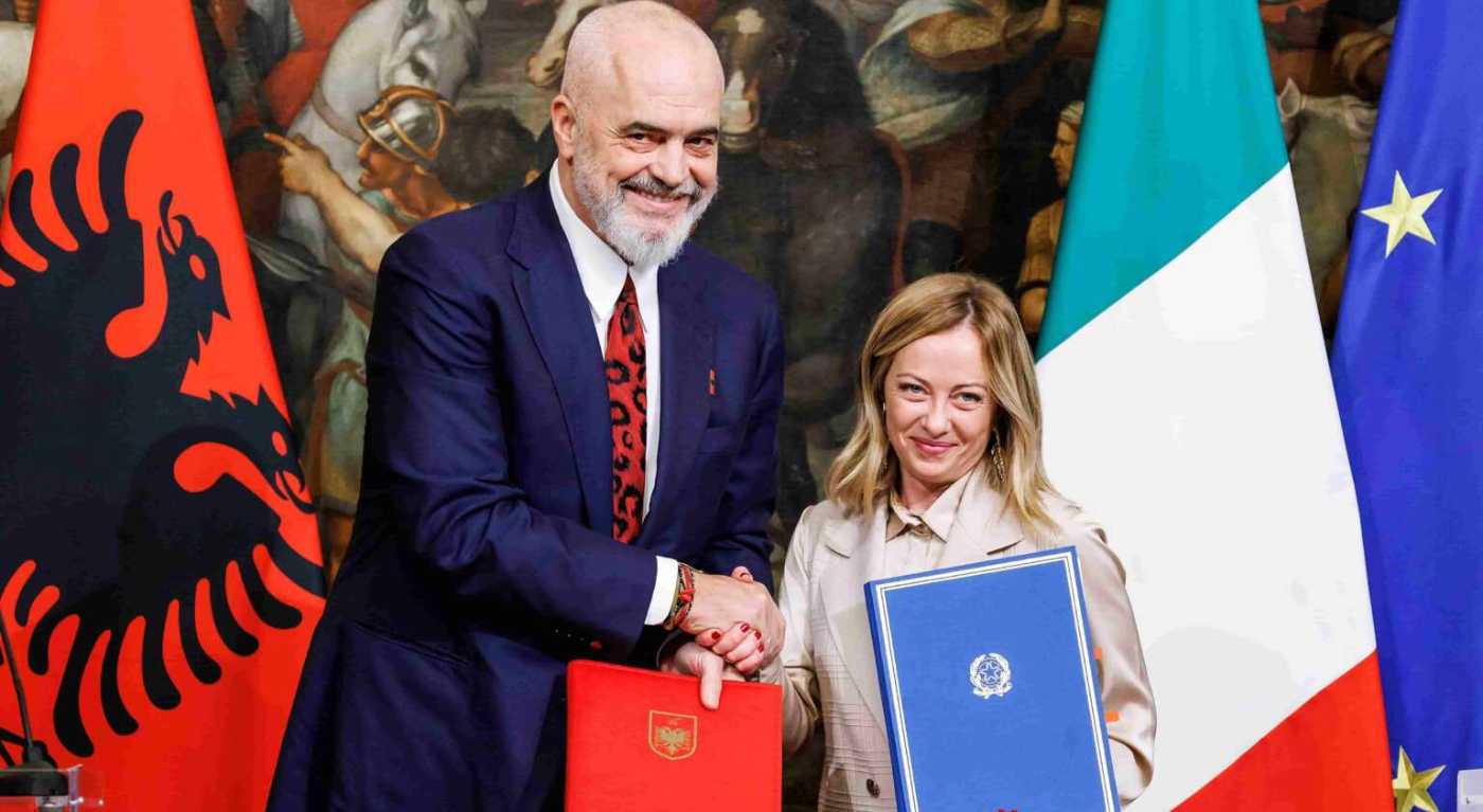 Governo Meloni, protocollo d'intesa Italia-Albania