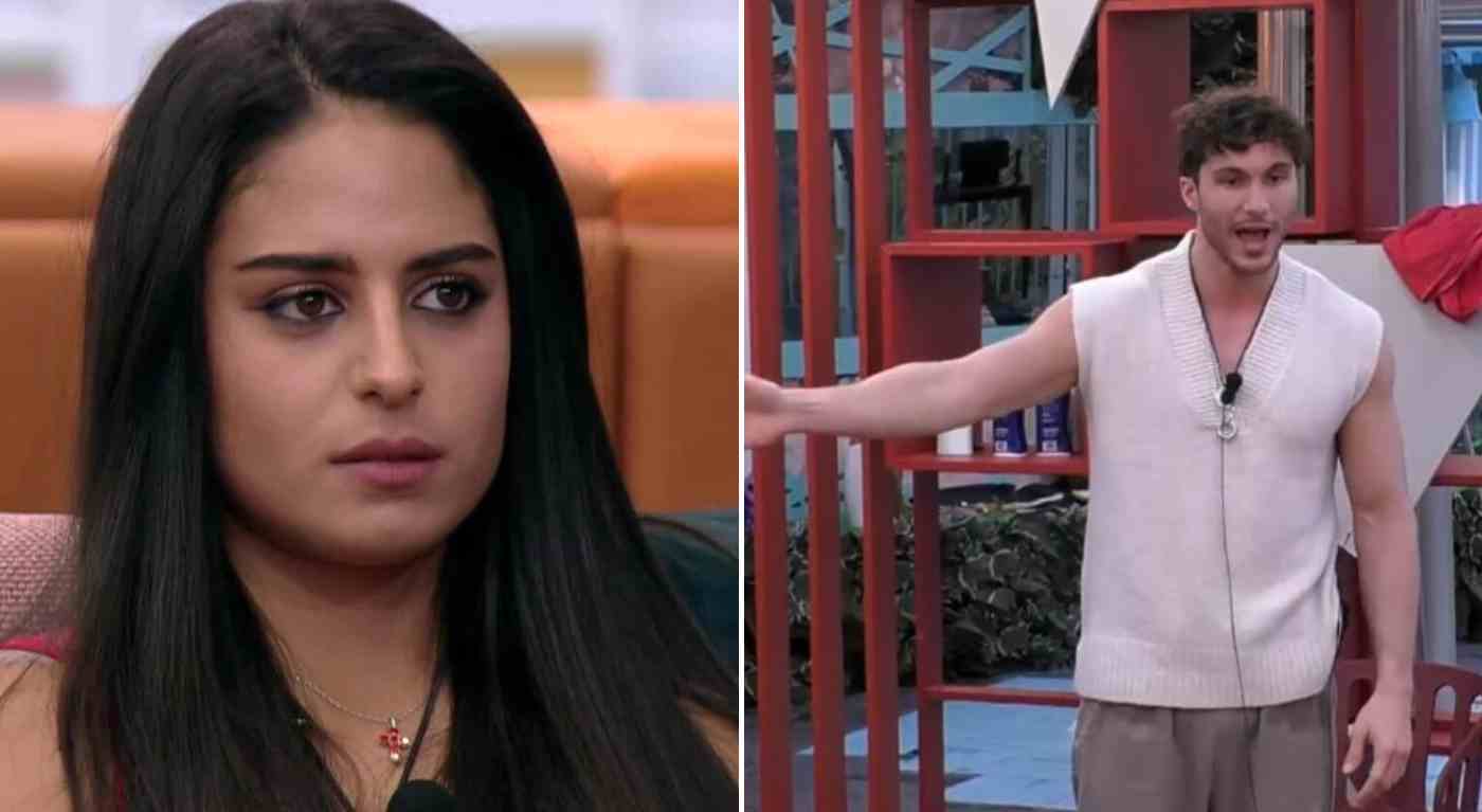 Federico Massaro contro tutti al Grande Fratello, urla e lascia la tavola: litigio furibondo con Perla