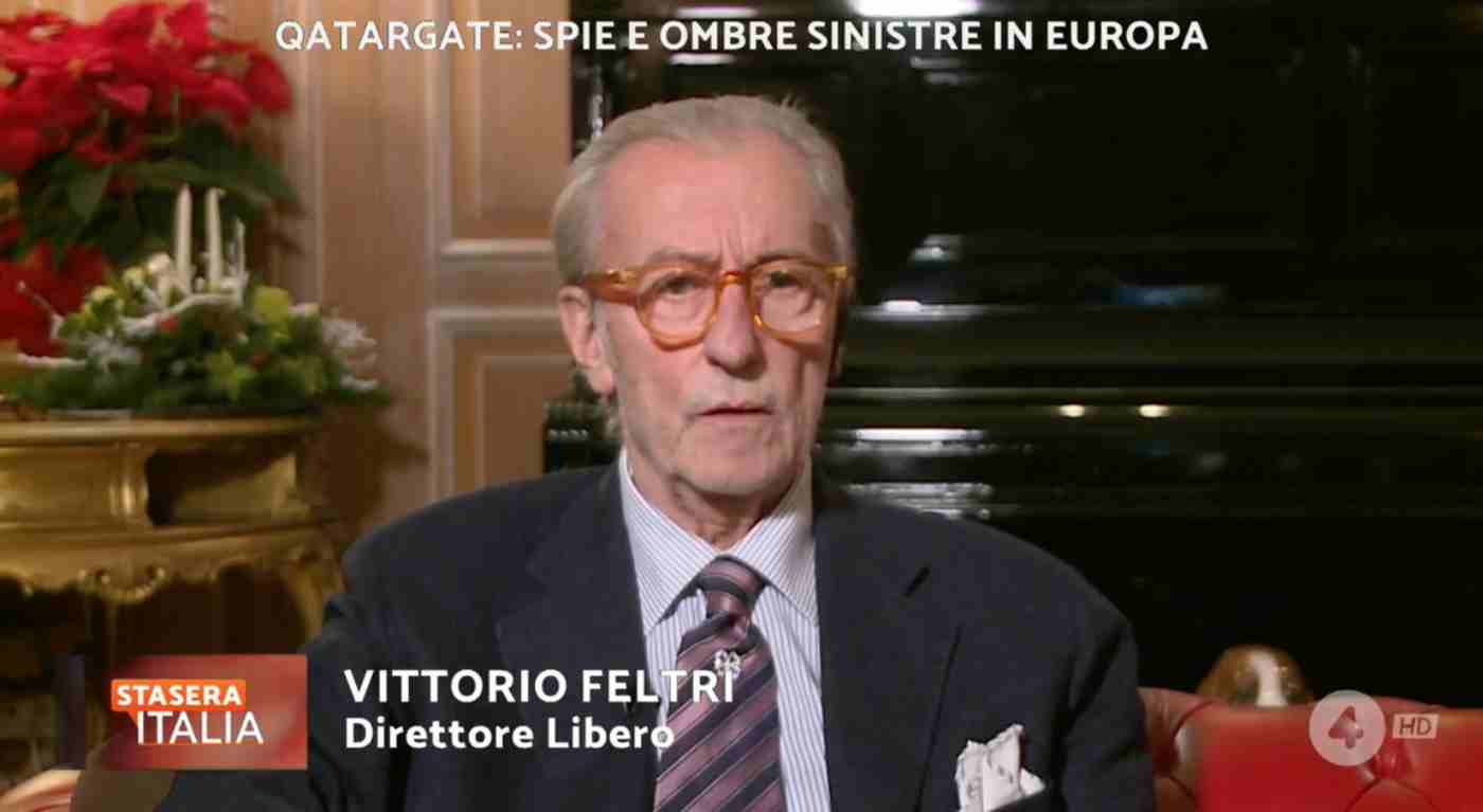 Vittorio Feltri sconvolge tutti a Stasera Italia: il suo commento lascia la conduttrice senza parole. C'entra Vannacci