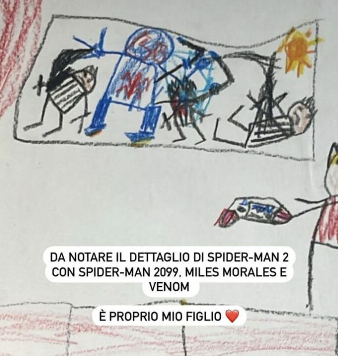 Fedez, dopo la separazione, Leone fa un disegno dedicato al papà: "Grazie per giocare con me". La risposta del rapper commuove tutti (FOTO)