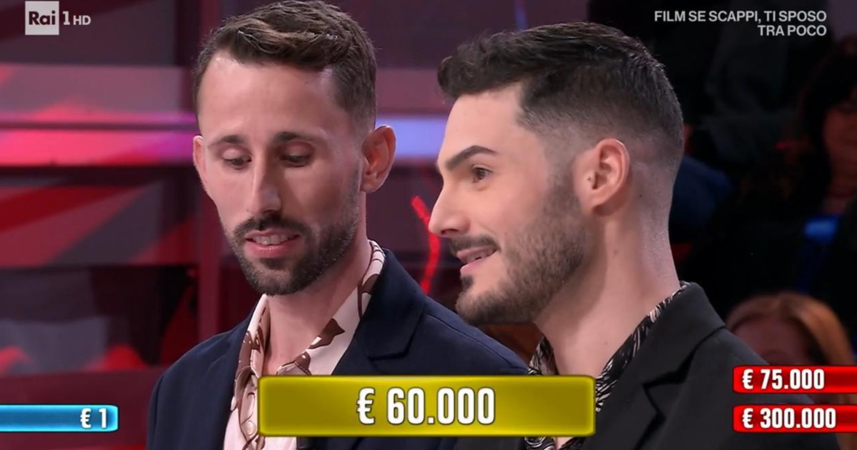 Gianmarco e Alessio vincono ad Affari tuoi: "Due anni d'amore e con i soldi vinti ora siamo a posto"