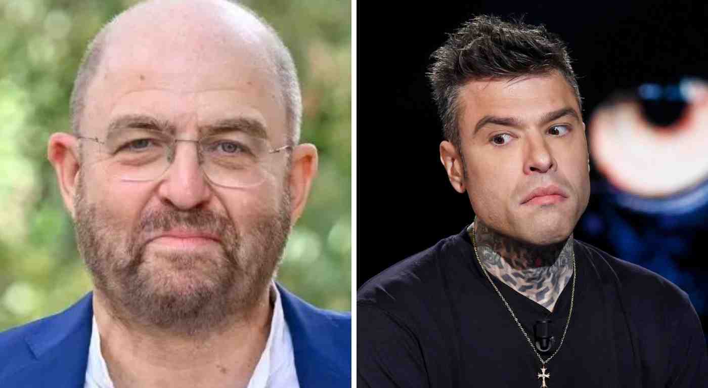 Gramellini punzecchia Fedez, che ribatte con una foto osé: "Dedica alle nonne"