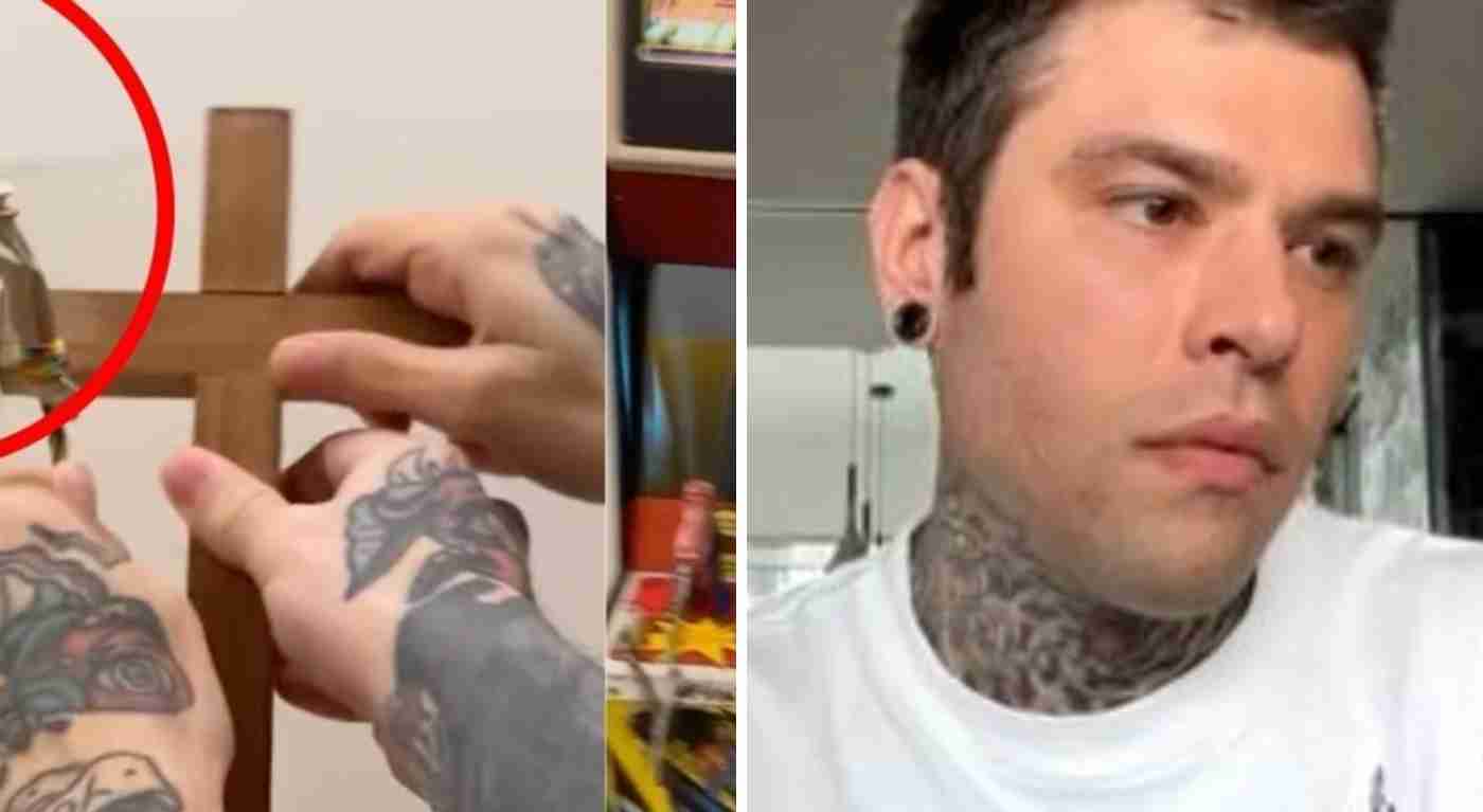 Fedez fa infuriare tutti: ha detto qualcosa di troppo sul crocifisso e ora è bufera. - "Osceno"