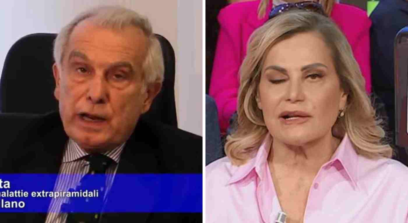 Simona Ventura, paralisi in diretta: cos'è la malattia che l'ha colpita e i sintomi a cui fare attenzione