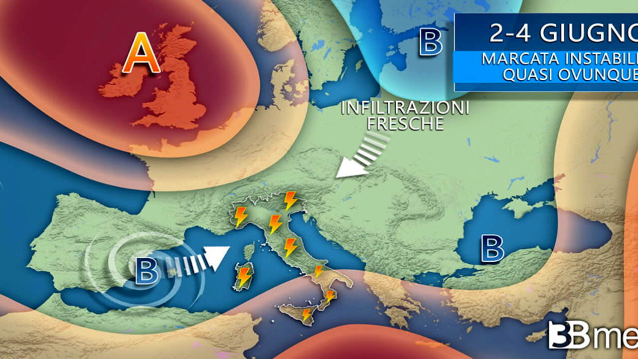 Meteo, è il maggio più piovoso della storia: non succedeva dal dopoguerra - L'esperto spiega il perchè