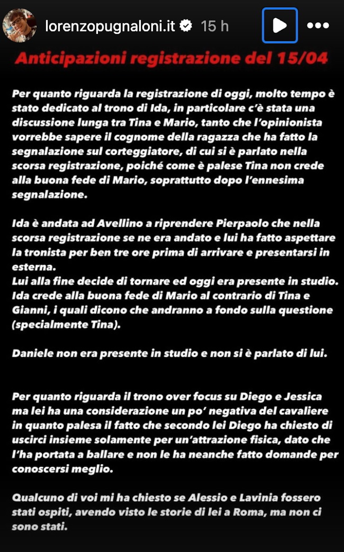 Uomini e Donne, Ida Platano beccata mentre va a riprendere il ragazzo a casa