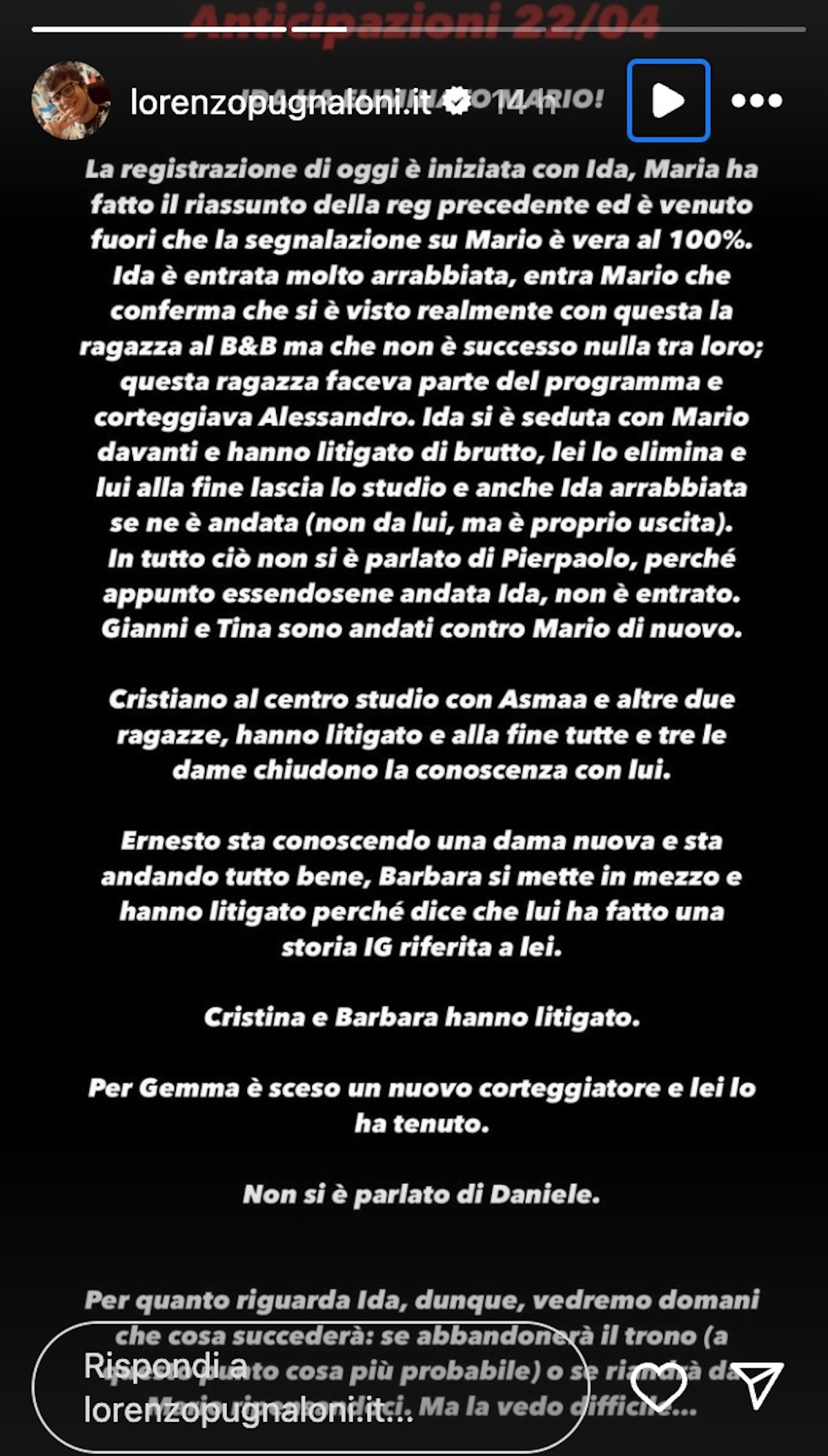 Uomini e Donne, il colpo di scena di Ida Platano: scoppia il caos e poi lo caccia