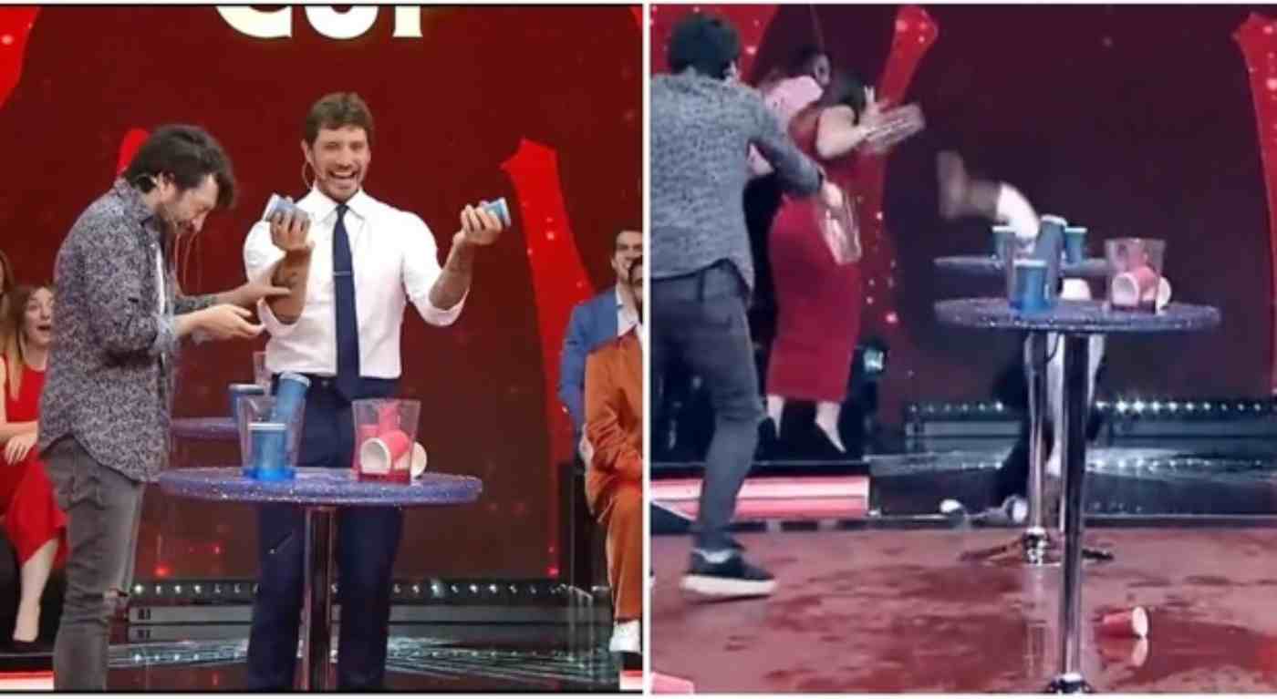 Incidente in diretta: Stefano De Martino scivola e cade durante 'Stasera tutto è possibile' - Cos'è successo