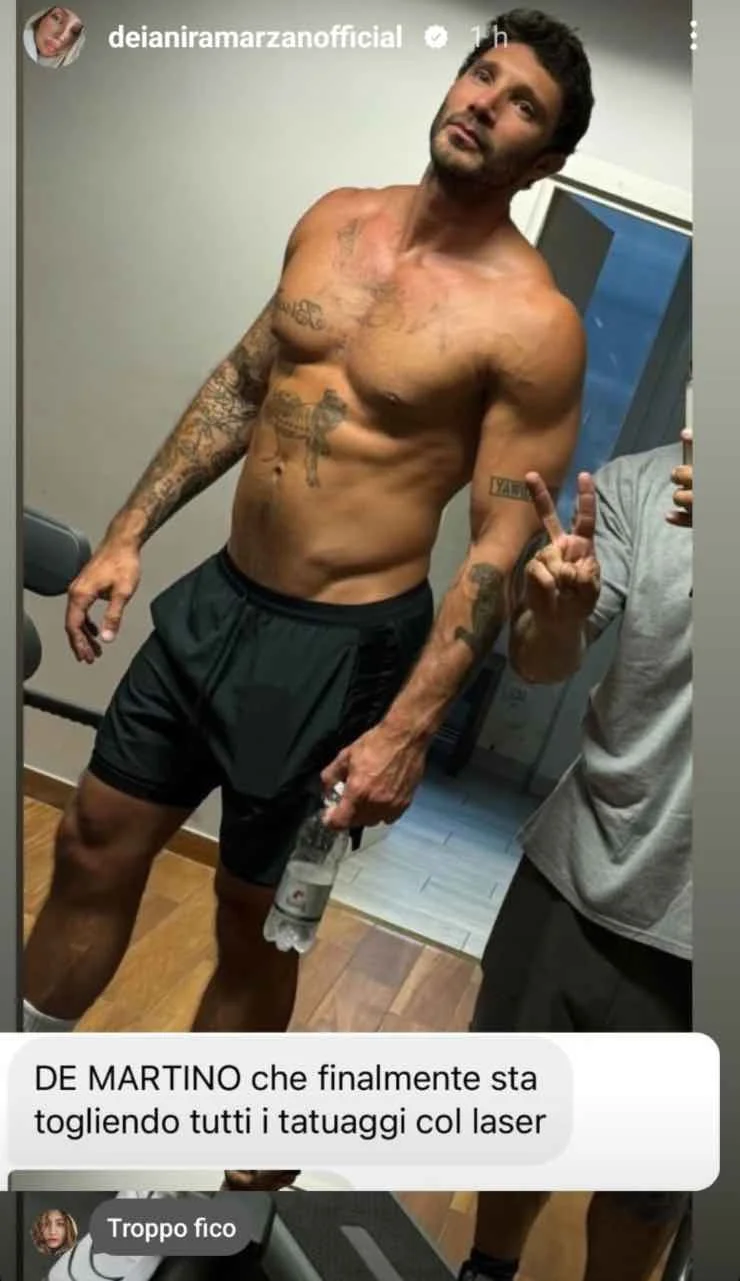 Stefano de Martino senza filtri: pubblica una foto nudo e un dettaglio scatena i fan