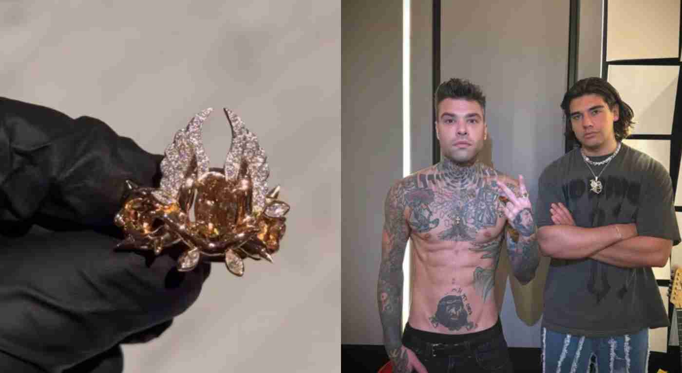 Fedez indagato per rissa si compra un anello pazzesco di diamanti e oro: prezzo da capogiro
