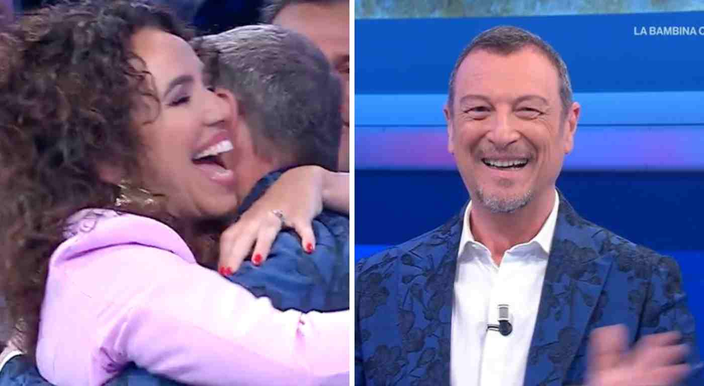 Ultima puntata di Affari Tuoi, Angela fa il colpo grosso - Il pubblico saluta Amadeus con una standing ovation