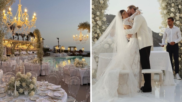 Diletta Leotta ha detto sì a Loris Karius, le foto del matrimonio diventano virali