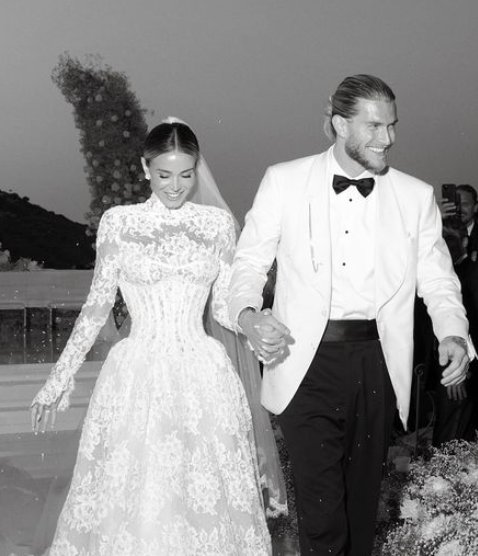 Diletta Leotta ha detto sì a Loris Karius, le foto del matrimonio diventano virali