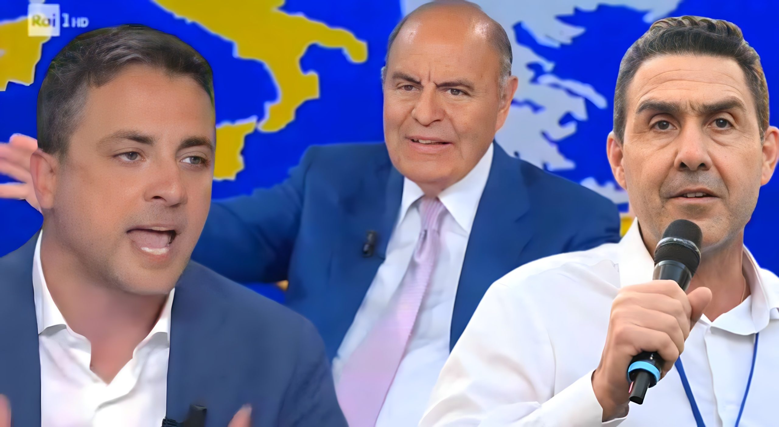 "Basta, la smettete?": Momento di tensione per Bruno Vespa a Porta a Porta