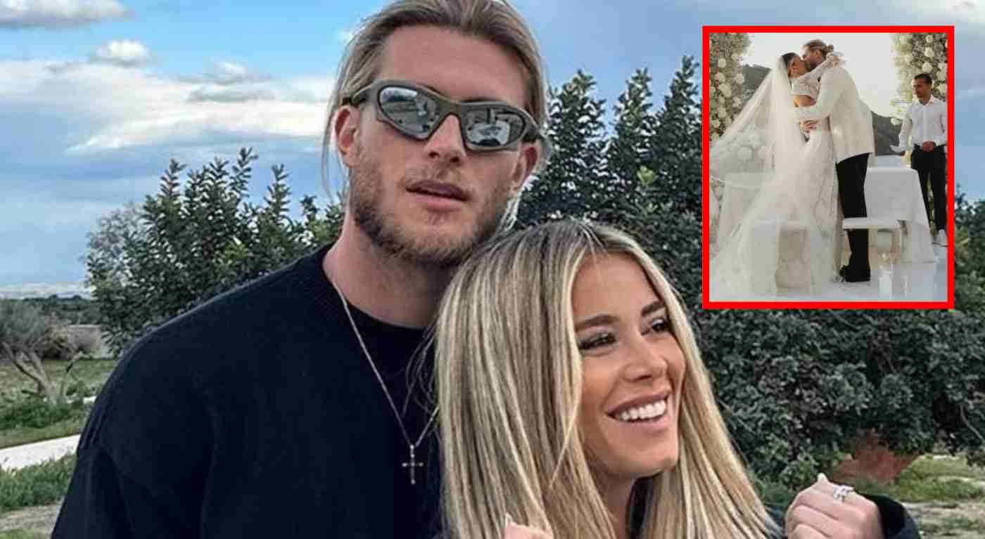 Diletta Leotta ha detto sì a Loris Karius, le foto del matrimonio diventano virali