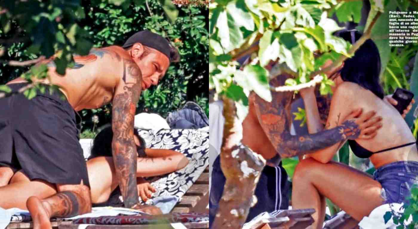 Fedez beccato in piscina, effusioni con una mora: chi è la nuova fidanzata