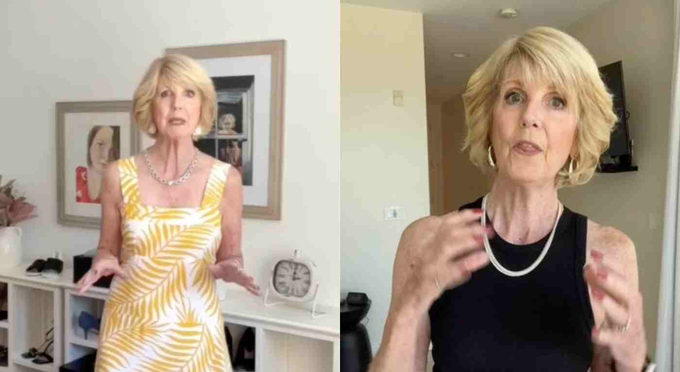 Donna di 76 anni sfida gli hater e indossa un costume da bagno in risposta alle critiche sul corpo