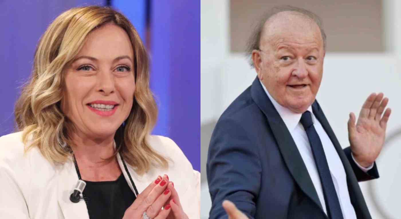 Massimo Boldi elogia Giorgia Meloni: reazioni accese sui social