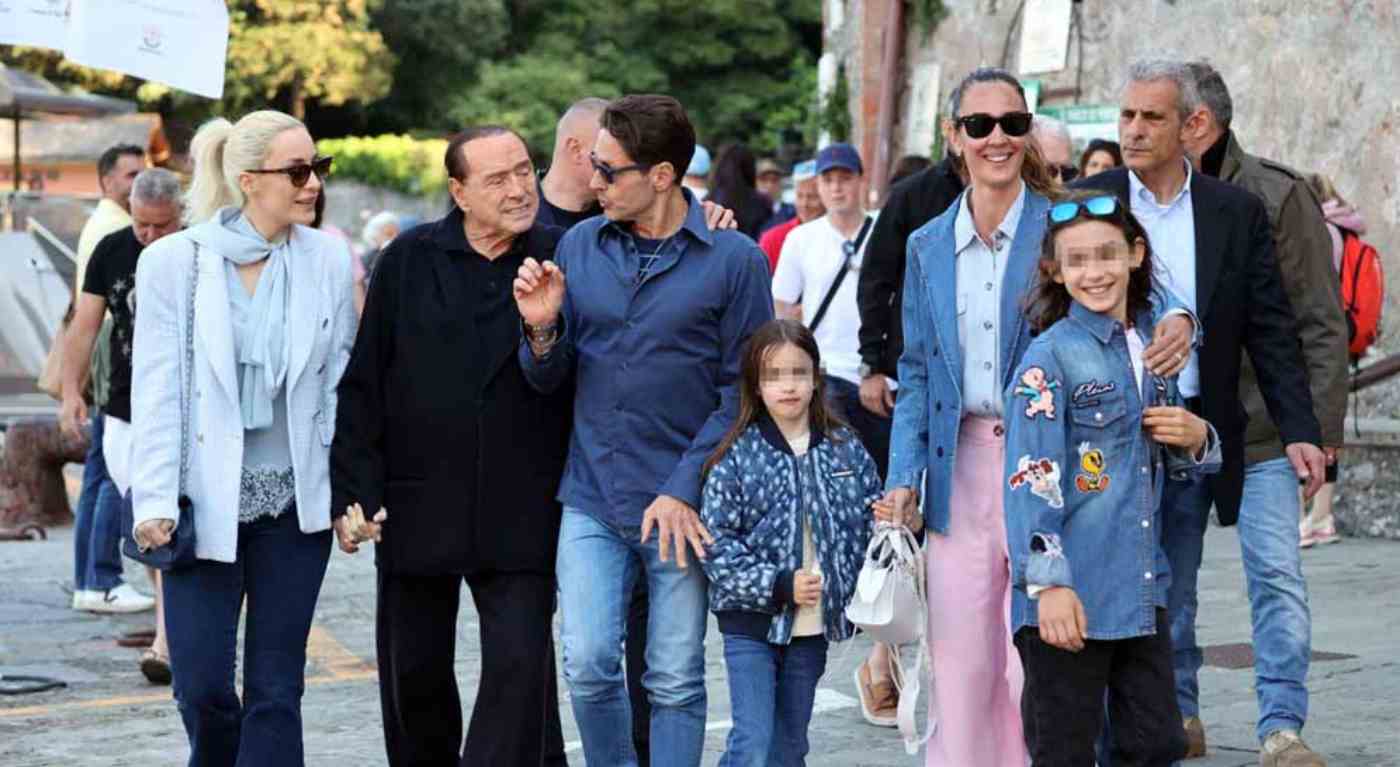 Lorenzo Mattia Berlusconi al centro delle attenzioni durante il trofeo Silvio Berlusconi