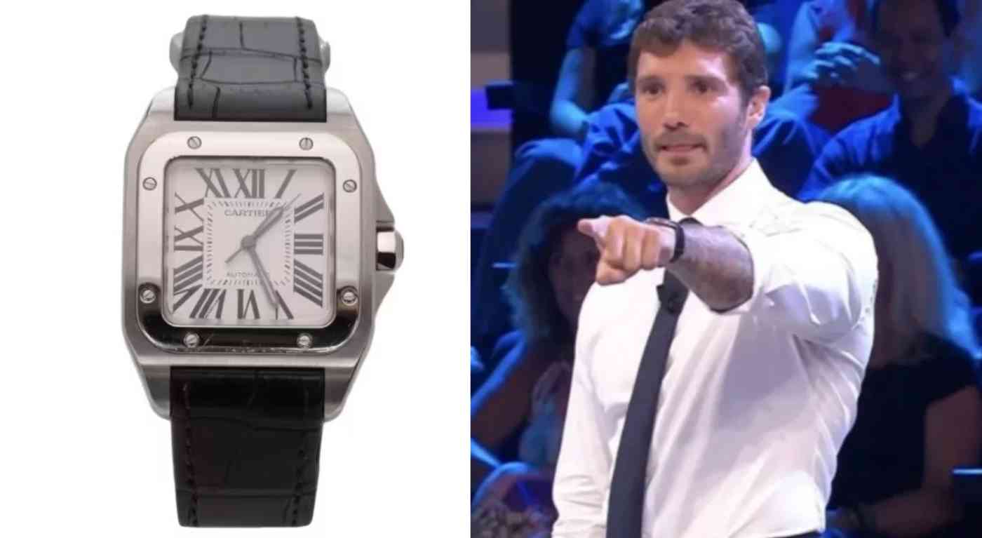 orologio di Stefano De Martino ad Affari Tuoi