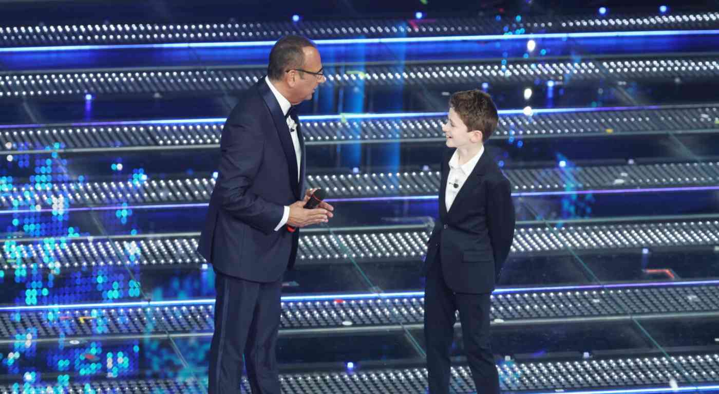 Sanremo, il bambino prodigio